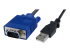 NOTECONS02 - StarTech.com USB Crash Cart Adapter - Right-angle