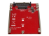 U2M2E125 - Startech M.2. PCI-e NVMe to U.2 (SFF-8639) Adapter - Front