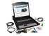 B020-U08-19-IP - Eaton Tripp Lite Series 8-Port Rack Console KVM Switch built in IP w/ 19" LCD 1U - Left-angle