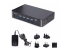 D86A2-4-PORT-8K-KVM - StarTech.com 4-Port DisplayPort 1.4 KVM Switch, 8K 60Hz / 4K 144Hz, 2x USB 3.0 Ports, 4x USB 2.0 Ports, Hotkey Switching, TAA Compliant (D86A2-4-PORT-8K-KVM) - Right-angle