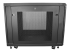 RK1233BKM - Startech 12U Server Rack Cabinet, 4-Post Adjustable Depth (2" to 30")Network Equipment Rack Enclosure w/Casters/Cable Management/Shelf/Locking, Dell PowerEdge, HP ProLiant, ThinkServer - Back