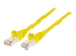 330565 - Intellinet Network Patch Cable, Cat5e, 2m, Yellow, CCA, SF/UTP, PVC, RJ45, Gold Plated Contacts, Snagless, Booted, Lifetime Warranty, Polybag - Right-angle