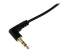 MU6MMSRA - StarTech.com 6 ft Slim 3.5mm to Right Angle Stereo Audio Cable - Right-angle