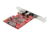PEXUSB311AC3 - StarTech.com 2-Port 10Gbps USB-A & USB-C PCIe Card, USB 3.1 Gen 2 PCI Express Type C/A Host Controller Card Adapter, USB 3.2 Gen 2x1 PCIe Desktop Expansion Add-On Card, Windows/macOS/Linux - Back