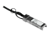 SFPCMM5M - StarTech.com Cisco SFP-H10GB-CU5M Compatible 5m 10G SFP+ to SFP+ Direct Attach Cable Twinax, 10GbE SFP+ Copper DAC 10Gbps Low Power Passive Mini GBIC/Transceiver Module DAC, 10G SFP+ Cable - Close up
