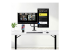 H2M1AS2-MONITOR-ARM - Startech Desk Mount Dual Monitor Arm w/ Crossbar, Up To 27" Displays - Front