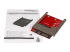 SAT32MSAT257 - StarTech.com mSATA SSD to 2.5in SATA Adapter Converter - Front