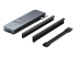 HD575-GRY-GL - HyperDrive DUO Pro - Docking station - Right-angle