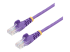 45PAT10MPL - StarTech.com 10m Purple Cat5e / Cat 5 Snagless Ethernet Patch Cable 10 m - Right-angle