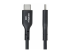 USB2AC30CMBK - StarTech 1ft (30cm) USB-A to USB-C Charging Cable, Charger Cord - Multi-angle