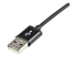 USBLT1MB - Startech 1m (3ft) Black Apple 8-pin Lightning Connector to USB Cable for iPhone / iPod / iPad - Close up