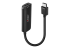38327 - Lindy - Adapter - HDMI male to DisplayPort, Micro-USB Type B (power only) female - Left-angle