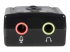 ICUSBAUDIO7 - StarTech Virtual 7.1 USB Stereo Audio Adapter External Sound Card - Front