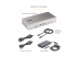 132UE-TB4USB4DOCK - StarTech.com Thunderbolt 4 Multi-Display Docking Station, Quad/Triple/Dual Monitor Dock, 2x HDMI/2x DisplayPort, 7x USB Hub, 2.5 Gigabit Ethernet, 98W Power Delivery, for Windows/MacBook - Left-angle