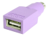 GC46FMKEY - StarTech Replacement USB Keyboard to PS/2 Adapter - Right-angle