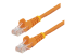 45PAT1MOR - StarTech.com 1m Orange Cat5e / Cat 5 Snagless Patch Cable - Right-angle