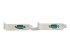 PEX2S953LP - StarTech.com 2-port PCI Express RS232 Serial Adapter Card, PCIe RS232 Serial Host Controller Card, PCIe to Serial DB9 COM Ports, 16950 UART, Low Profile Expansion Card, Windows/macOS/Linux - Left side