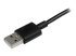 LTUB1MBK - StarTech.com 1m (3 ft) Black Apple 8-pin Lightning Connector or Micro USB to USB Combo Cable for iPhone iPod iPad - Close up