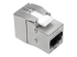 N238-001-SH-TF - Eaton Tripp Lite Series Cat6a/Cat6/Cat5e Toolless Keystone Jack RJ45, Shielded, Dust Cap PoE/PoE+ Compliant, TAA - Left-angle