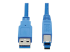 P785-DPKIT10 - Tripp Lite DisplayPort KVM Cable Kit for Tripp Lite B005-DPUA2-K and B005-DPUA4 KVM, 4K DP, USB 3.1, 3.5 mm, 10 ft. - Close up