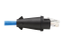 N200P-033BL-IND - Eaton Tripp Lite Series Industrial Cat6 UTP Ethernet Cable (RJ45 M/M), 100W PoE, CMR-LP, IP68, Blue, 33 ft. (10.05 m) - Close up