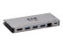 U442-DOCK5D-GY - Eaton Tripp Lite Series USB C Docking Station USB Hub 4k w/ HDMI, Gbe Gigabit Ethernet, SD Card Reader, PD Charging - Left-angle