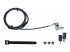 UNIVK-LAPTOP-LOCK - StarTech.com Universal Laptop Lock 6.6ft (2m), Security Cable For Notebook Compatible With Noble Wedge®/Nano/K-Slot; Keyed Locking Cable - Front