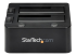 SDOCK2U33 - Startech Dual-Bay USB 3.0 to SATA Hard Drive Docking Station, USB Hard Drive Dock, External 2.53.5 SATA IIIIII, SSDHDD Docking Station, Hot-Swap Hard Drive Bay - Front