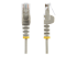 N6PAT300CMGRS - StarTech.com 3m Slim LSZH CAT6 Ethernet Cable, 10 Gigabit Snagless RJ45 100W PoE Patch Cord, CAT 6 10GbE UTP Network Cable w/Strain Relief, Grey, Fluke Tested/ETL, Low Smoke Zero Halogen - Multi-angle