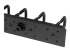 CMVER20UD - StarTech.com Vertical 0U Server Rack Cable Management w/ D-Ring Hooks - Close up