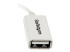 UUSBOTGW - StarTech.com 5in White Micro USB to USB OTG Host Adapter M/F - Close up