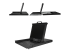 RKCONS1708K - StarTech.com 8 Port Rackmount KVM Console with 6ft Cables, Integrated KVM Switch with 17" LCD Monitor, Fully Featured 1U LCD KVM Drawer- OSD KVM, Durable 50,000 MTBF, USB + VGA Support - Multi-angle