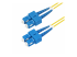 SMDOS2SCSC3M - StarTech.com 3m (9.8ft) SC to SC (UPC) OS2 Single Mode Duplex Fiber Optic Cable, 9/125µm, Laser Optimized, 40G/100G Zipcord, Bend Insensitive, Low Insertion Loss - Right-angle