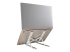 LAPTOP-RISER-BAR - StarTech.com Foldable Laptop Riser Stand, Portable Height Adjustable Ergonomic Laptop Stand, Ventilated Aluminum Frame Supports 22lb (10Kg), Tilt/Raised/Angled Laptop/Tablet Stand, Collapsible Design - Back