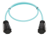 N820-10M-IND - Eaton Tripp Lite Series 10Gb Rigid Industrial Duplex Multimode 50/125 OM3 Fiber Patch Cable (LC/LC) - Front
