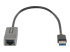 USB31000S2 - Startech USB to Ethernet Adapter, USB 3.0 to 10/100/1000 Gigabit Ethernet LAN Converter for Laptops, 1ft (30cm) Attached Cable, USB to RJ45 Adapter, USB NIC Adapter, Ethernet Dongle - Front