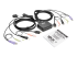 B032-HUA2 - Eaton Tripp Lite series 2-Port USB/HD Cable KVM Switch with Audio/Video, Cables and USB Peripheral Sharing - Multi-angle