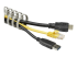 CBMFWD2030 - Startech Flexible Cable Management Raceway Spine Vertebrae, 1-1/8"(29mm)W x 1"(25mm)H, 20"(0.5m) length, Nylon 66 Network Cable/Power Cord Hider Kit, Wall Wire Duct System, UL Listed - Close up