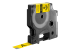 18490 - DYMO - Nylon - black on yellow - Left-angle