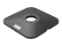 TCDP8FB - Compulocks Rise Pole Free Standing Base - Right-angle