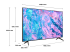 HG65CU700EUXXU - Samsung HG65CU700EU - 65" Diagonal Class HCU7000 Series LED-backlit LCD TV - Left-angle
