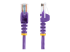 45PAT7MPL - StarTech.com 7m Purple Cat5e / Cat 5 Snagless Ethernet Patch Cable 7 m - Front