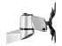 ARMQUADPS - StarTech.com Desk Mount Quad Monitor Arm, Premium Articulating VESA 4 Monitor Mount 2x2 up to 27", Ergonomic Height Adjustable Pole Mount, Tilt/Swivel/Rotate, C-Clamp/Grommet, Silver - Close up