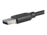 USB3AUB2MS - StarTech.com 2m 6ft Slim USB 3.0 A to Micro B Cable M/M - Close up