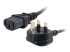 88514 - C2G Universal Power Cord - Right-angle