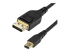 DP14MDPMM2MB - StarTech.com 6ft (2m) VESA Certified Mini DisplayPort to DisplayPort 1.4 Cable, 8K 60Hz HBR3 HDR, Super UHD mDP to DP 1.4 Cord, Slim (34 AWG) Ultra HD 4K 120Hz, Monitor/Video Cable - Right-angle