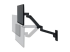 45-683-292 - Ergotron LX Pro - Mounting kit (articulating arm) - Right-angle
