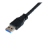 USB3CAUB1M - StarTech 1m 3 ft Certified SuperSpeed USB 3.0 A to Micro B Cable Cord - Close up