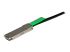 QSFPMM2M - StarTech.com MSA Uncoded Compatible 2m 40G QSFP+ to QSFP+ Direct Attach Breakout Cable Twinax, 40 GbE QSFP+ Copper DAC 40 Gbps Low Power Passive Transceiver Module DAC, 40GE Breakout Cable - Close up