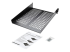 CABSHELF22V - Startech 1U Server Rack Shelf, 2U 22in Universal Fixed Vented Network Rack Shelf/Cantilever Tray for 19" AV/Data/Network Equipment Enclosure w/Cage Nuts & Screws, 50lbs Weight Cap. - Right-angle